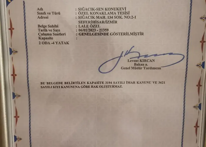 بيت ريفي Sigacik Sen *